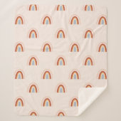 Rainbow-Muster Sherpadecke (Vorderseite)