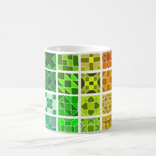 Rainbow-Muster-Tasse Kaffeetasse (Mittel)