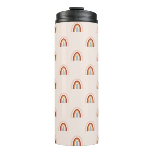 Rainbow-Muster Thermosbecher (Vorderseite)