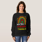 Rainbow Nacho Average Counselor Cinco De Mayo Mexi Sweatshirt (Vorne ganz)