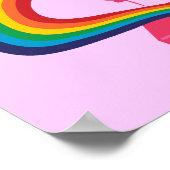 Rainbow-Nähmaschine Poster (Ecke)