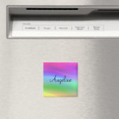 Rainbow Name Magnet (In Situ (Geschirrspüler))