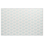 Rainbow Narwhal Kawaii Muster in Pastel Blue Stoff (Yard (91,4 cm))