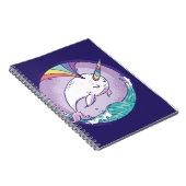 Rainbow Narwhal Notizblock (Rechte Seite)