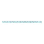 Rainbow Narwhal Ribbon Satinband (Vorderseite)