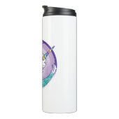 Rainbow Narwhale Thermosbecher (Nach rechts gedreht)