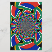 Rainbow Nation: Vibranding South Africa Art Print Briefpapier (Vorderseite)