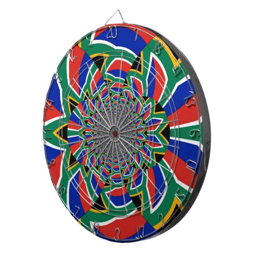 Rainbow Nation: Vibranding South Africa Art Print Dartscheibe (Vorderseite rechts)