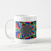 Rainbow Nation: Vibranding South Africa Art Print Kaffeetasse (Links)