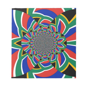 Rainbow Nation: Vibranding South Africa Art Print Notizblock