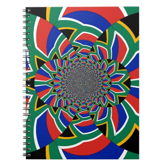 Rainbow Nation: Vibranding South Africa Art Print Notizblock (Vorderseite)
