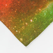 Rainbow Nebula Galaxy Fleecedecke (Ecke)
