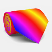 Rainbow Neck Tie Krawatte (Gerollt)