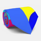 Rainbow Neck Tie Krawatte (Gerollt)