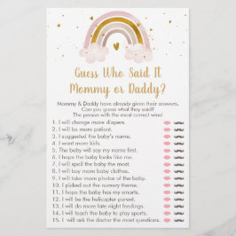 Rainbow Neutral Gold Guess, der sagte, es spiele