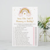 Rainbow Neutral Gold Guess, der sagte, es spiele (Stehend Vorderseite)