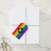 Rainbow Niche Pride Flag Geschenkanhänger (Mit Garn)
