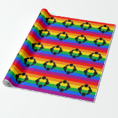 Rainbow Niche Pride Flag Geschenkpapier (Ungerollt)
