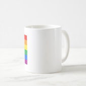 Rainbow Niche Pride Flag Kaffeetasse (VorderseiteRechts)