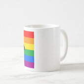 Rainbow Niche Pride Flag Kaffeetasse (VorderseiteRechts)