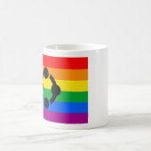 Rainbow Niche Pride Flag Kaffeetasse (Mittel)
