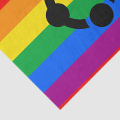 Rainbow Niche Pride Flag Seidenpapier (Ausschnitt)