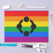 Rainbow Niche Pride Flag Seidenpapier (Handwerk)