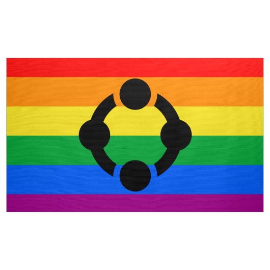 Rainbow Niche Pride Flag Stoff (Yard (91,4 cm))