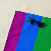 Rainbow Niche Pride Flag Strandtuch (Beispiel)