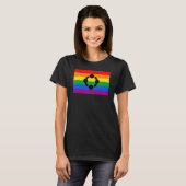 Rainbow Niche Pride Flag T-Shirt (Vorne ganz)