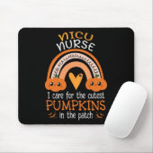 Rainbow Nicu Nurse Niedliche Pumpkins in Patch Ha Mousepad (Mit Mouse)