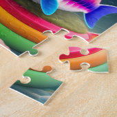 Rainbow Niedlich Baby Shark Puzzle (Seite)