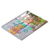 Rainbow Niedlich Funny Wild Things Mein Kind sagte Notizblock (Linke Seite)