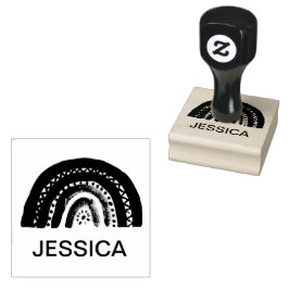 Rainbow Niedlich Kids Moderne Wasserfarbe Gummistempel