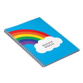 Rainbow Niedlich Kids Notizblock (Rechte Seite)