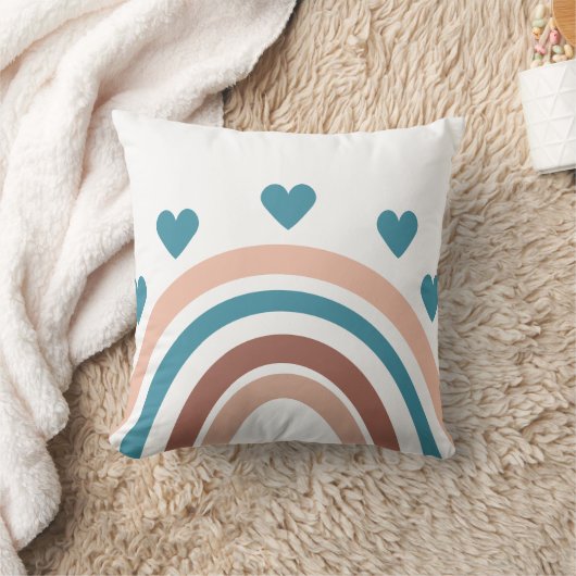 Rainbow Niedlich Kissen (Decke)