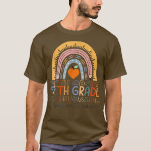 Rainbow - niedlicher 5. Klasse Traumteam - Rücken T-Shirt
