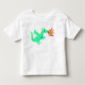 Rainbow niedliches Dragon Shirt für Kinder (Vorderseite)