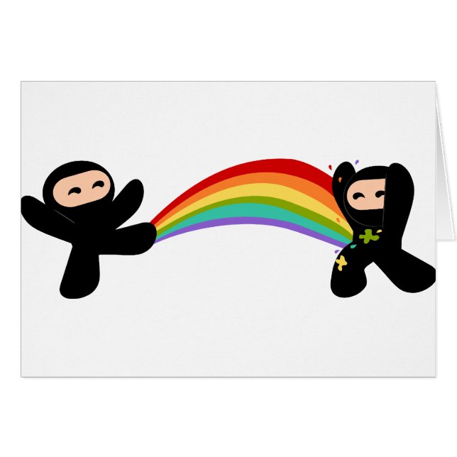Rainbow Ninja Kick (Vorderseite (Horizontal))