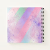 Rainbow-Notebook - Anpassen Notizblock (Rückseite)