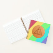Rainbow-Notebook-Spiel Dalgona Notizblock (Innenseite)