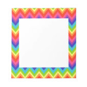 Rainbow Notepad Notizblock (Vorderseite)