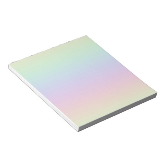 Rainbow Notepad Notizblock (angewinkelt)