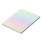 Rainbow Notepad Notizblock (Rotiert)