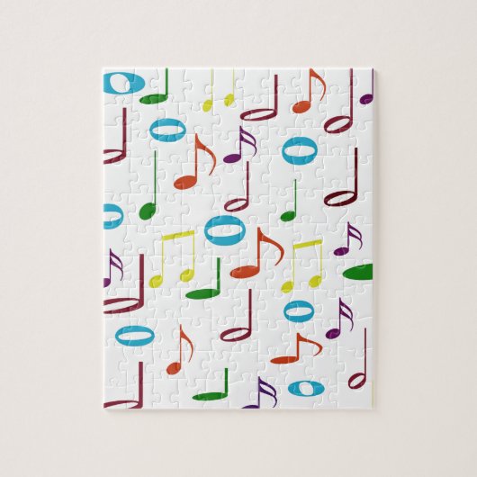 Rainbow Notes Puzzle (Vertikal)