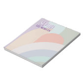Rainbow Notizblock (Rotiert)