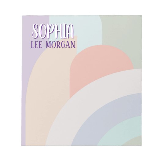 Rainbow Notizblock (Vorderseite)