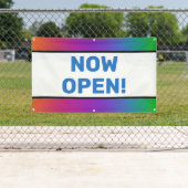 Rainbow Now Open Banner (Insitu)