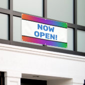 Rainbow Now Open Banner (Äußeres Gebäude)