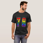 Rainbow Number 78 Team Junior Numbered Uniform T-Shirt (Vorne ganz)